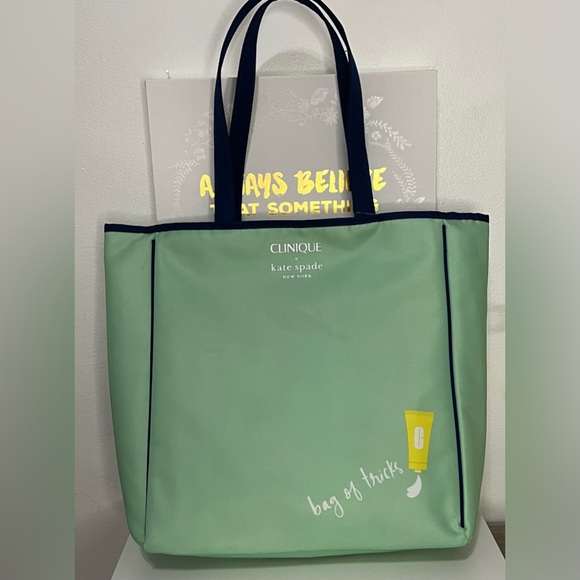Clinique Handbags - Clinique/Kate Spade Large Tote NWT